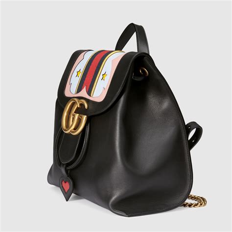 gucci marmont 3 zip|gg marmont leather backpack.